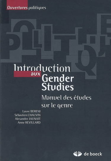 Introduction aux gender studies : manuel des études sur le genre