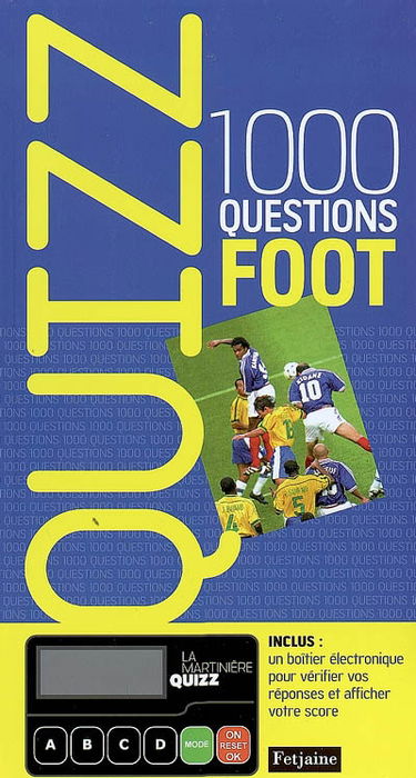 Quizz... football : 1.000 questions