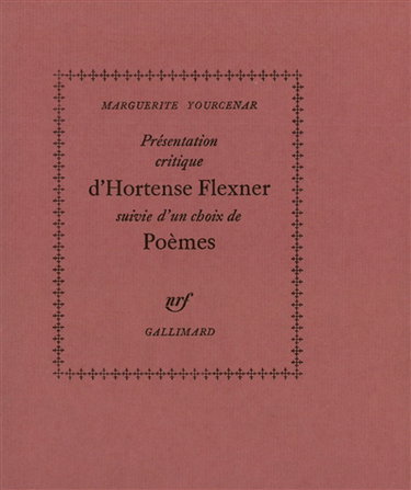 Présentation critique d'Hortense Flexner
