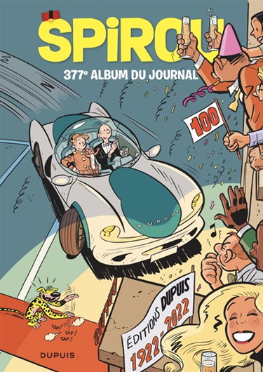 Couverture de Recueil du journal de Spirou. Vol. 377. Du 23 mars au 25 mai 2022