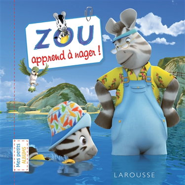 Couverture de Zou apprend à nager
