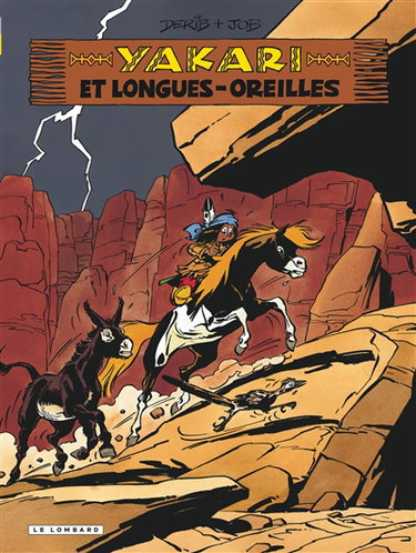 Couverture de Yakari. Vol. 27. Yakari et Longues-Oreilles par Derib