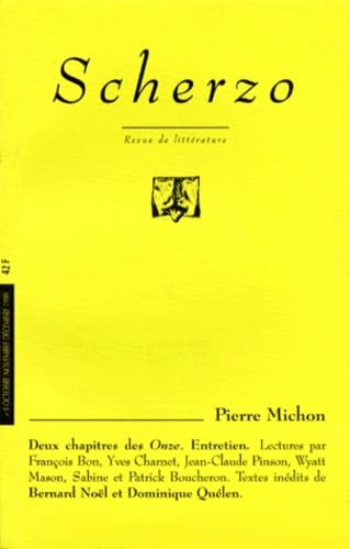 Scherzo, n° 5. Pierre Michon