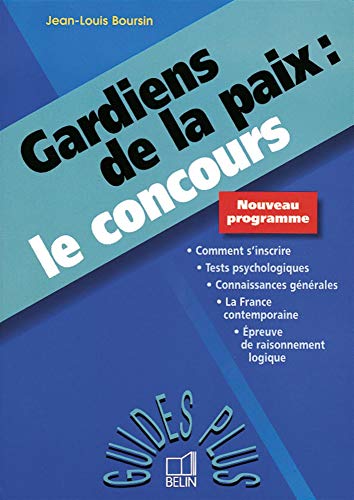 Gardiens De La Paix : Le Concours. Programme 1998