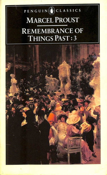 Couverture de Remembrance of Things Past, Vol.3: The Captive; the Fugitive; Time Regained