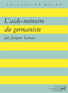 L'aide-mémoire du germaniste