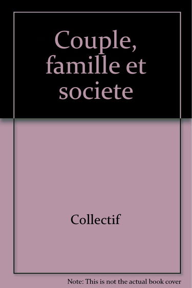 Couple, famille et société