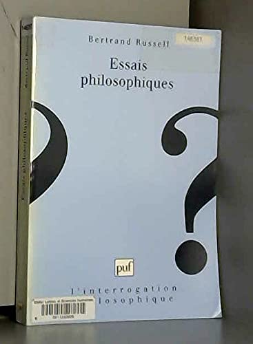 Essais philosophiques