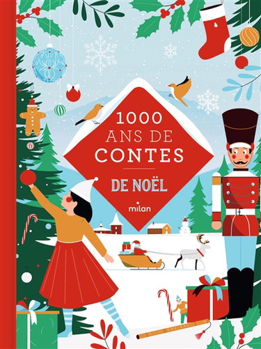 Couverture de 1.000 ans de contes de Noël