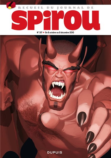 Recueil du journal de Spirou. Vol. 317. Du 6 octobre au 8 décembre 2010
