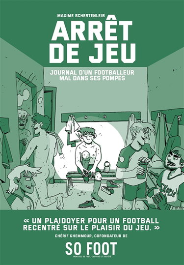 Couverture de Arrêt de jeu : journal d'un footballeur mal dans ses pompes