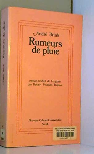 Couverture de Rumeurs de pluie