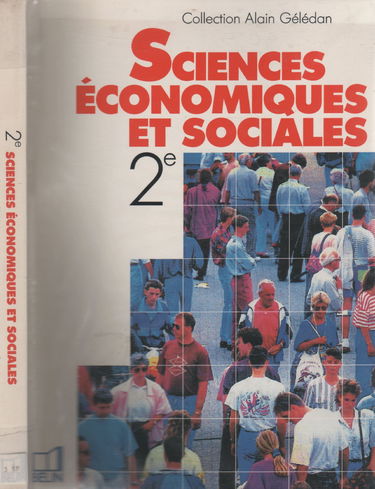 Sciences économiques, seconde, livre de l'élève