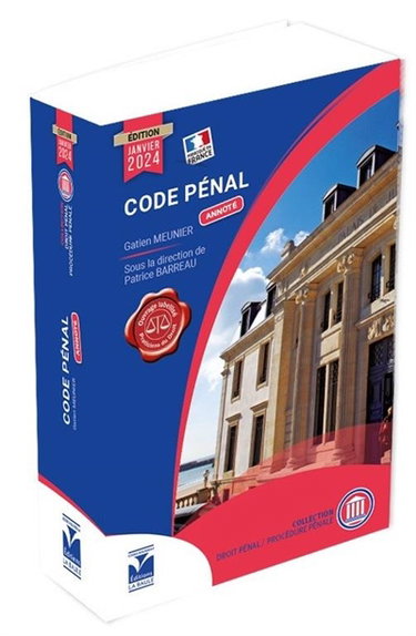 Couverture de Code pénal : annoté