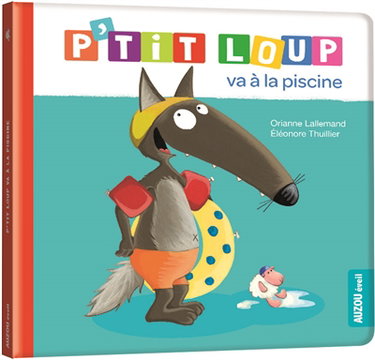 Couverture de P'tit Loup va à la piscine