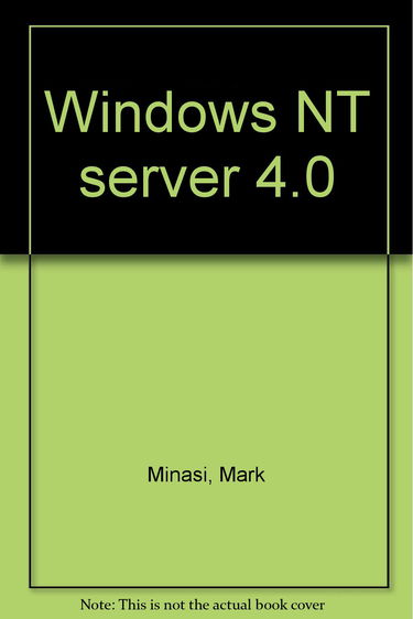 Windows NT server 4.0