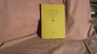 Le Problème de la genèse dans la philosophie de Husserl