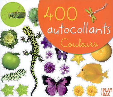 400 autocollants couleurs