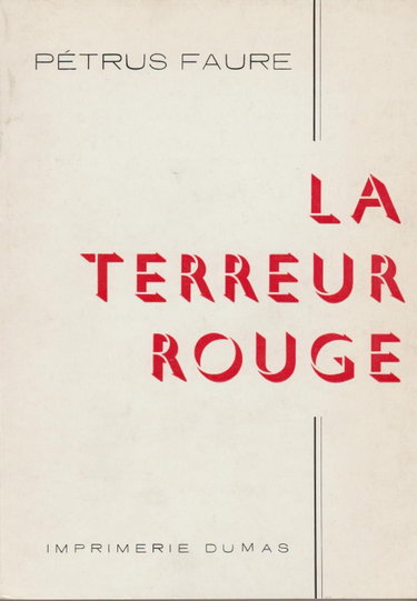 Couverture de La Terreur rouge