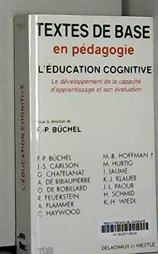 L'éducation cognitive : le développement de la capacité d'apprentissage et son évaluation