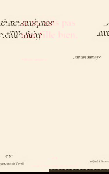 Je ne suis pas une fille bien