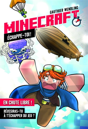 Couverture de Minecraft : Echappe-toi ! En chute libre !