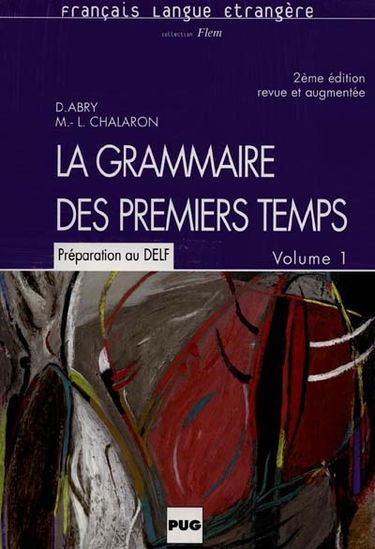 La grammaire des premiers temps niveau 1