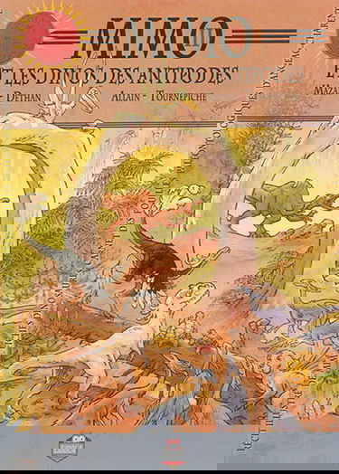 Mimo. Vol. 2. Mimo et les dinos des antipodes : récit illustré de Mimo, fiches dinosaures, carnet des fouilles paléontologiques d'Angeac-Charente