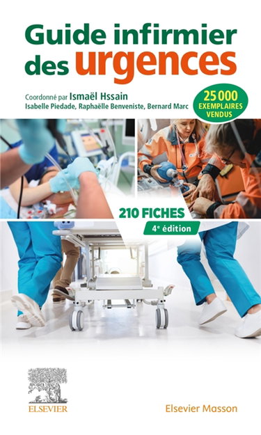 Couverture de Guide infirmier des urgences