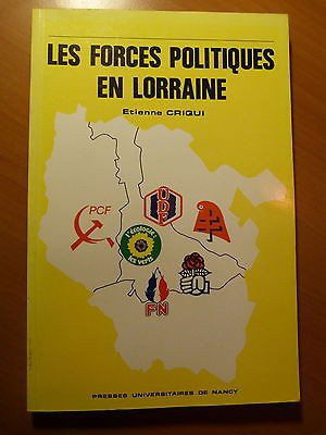 Les Forces politiques en Lorraine