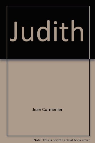 Couverture de Jean Cormenier. Judith