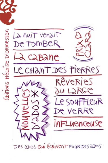 Couverture de Nouvelles d'ados : des ados écrivent pour des ados : prix Clara par Collectif