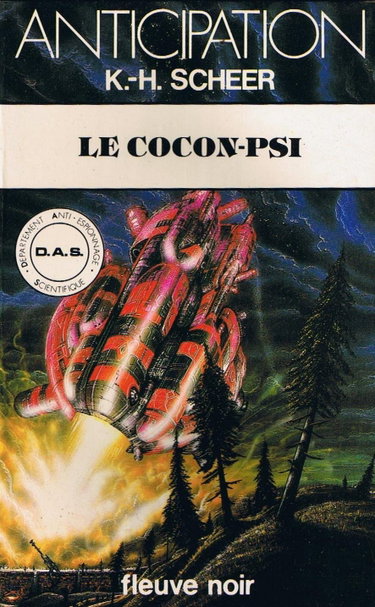 Couverture de Le Cocon-psi par Karl-Herbert Scheer