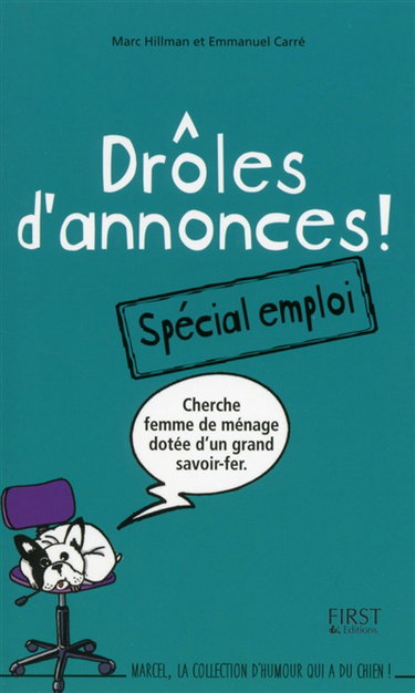 Couverture de Drôles d'annonces ! : spécial emploi