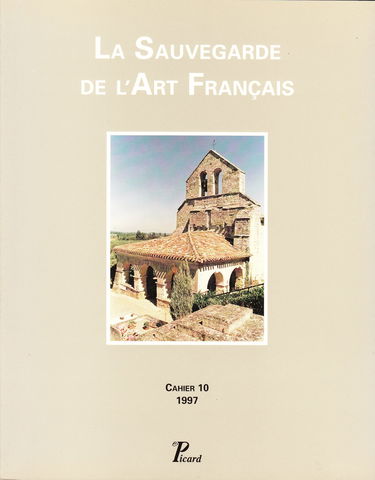 Cahiers de la Sauvegarde de l'Art français. N° 10. Publication périodique. Cahier n° 10.