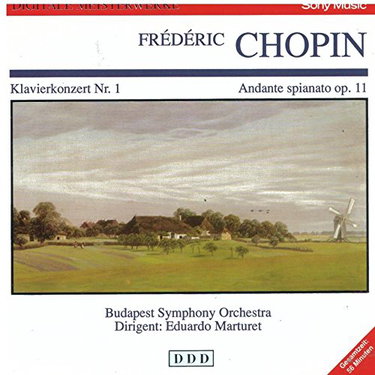 Couverture de klavierkonzert nr. 1 / andante spianato op. 11