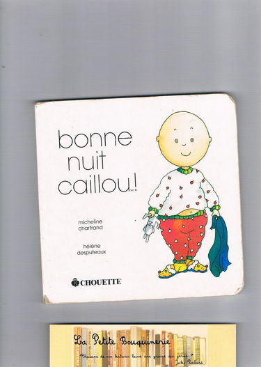 Bonne nuit, Caillou