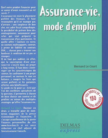 L'assurance-vie, mode d'emploi