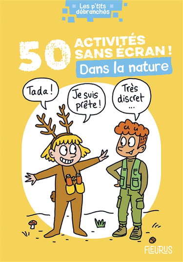 Couverture de 50 activités sans écran ! : dans la nature