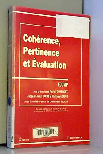 Cohérence, pertinence et évaluation