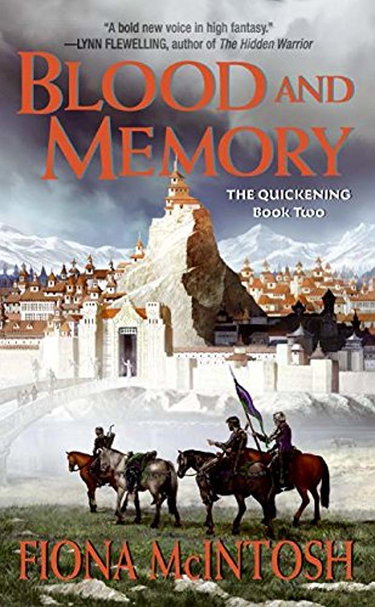 Couverture de Blood and Memory: The Quickening Book Two