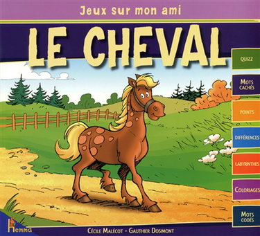 Couverture de Jeux sur mon ami le cheval