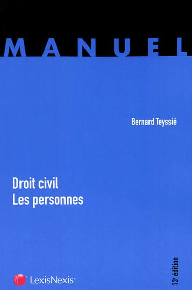 Droit civil, les personnes