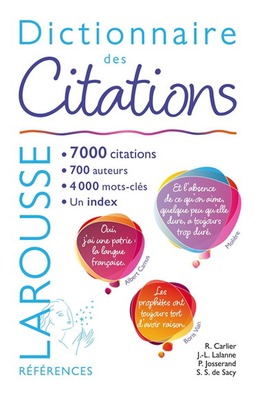 Couverture de Dictionnaire des citations