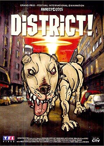 Couverture de District par Aron Gauder