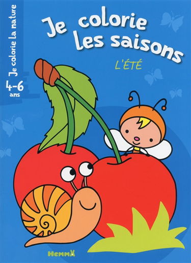 Je colorie les saisons : l'été
