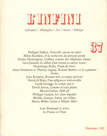 L'Infini