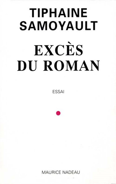L'excès du roman