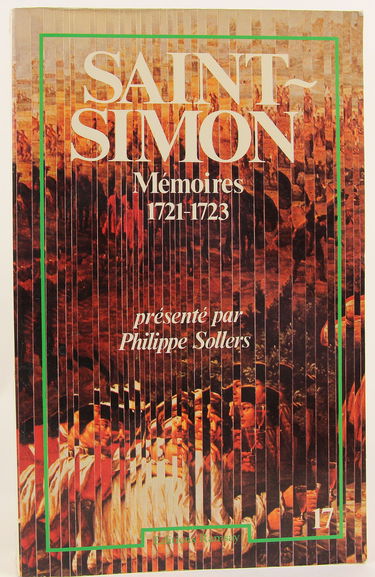 Mémoires. Vol. 17. 1721-1723