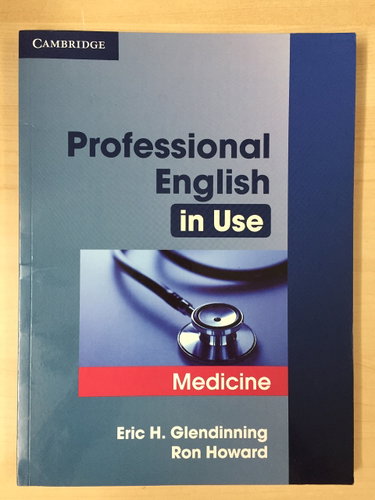 Couverture de Professional English in Use Medicine
